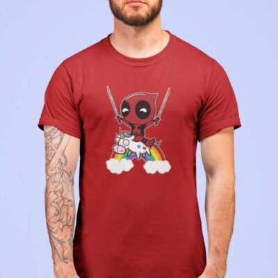 Deadpool chibi unicornio - Imagen 3