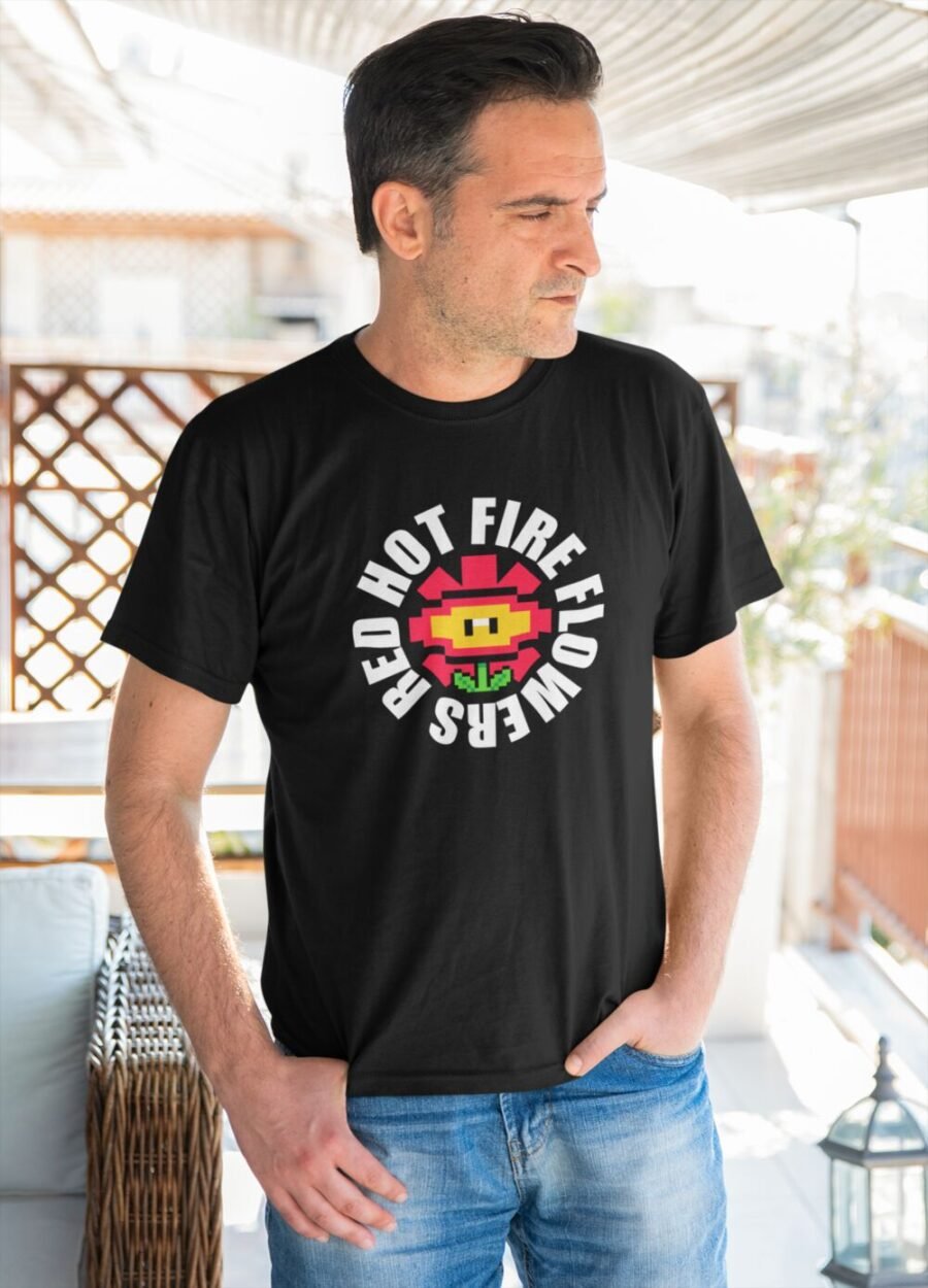 Red hot fire flowers