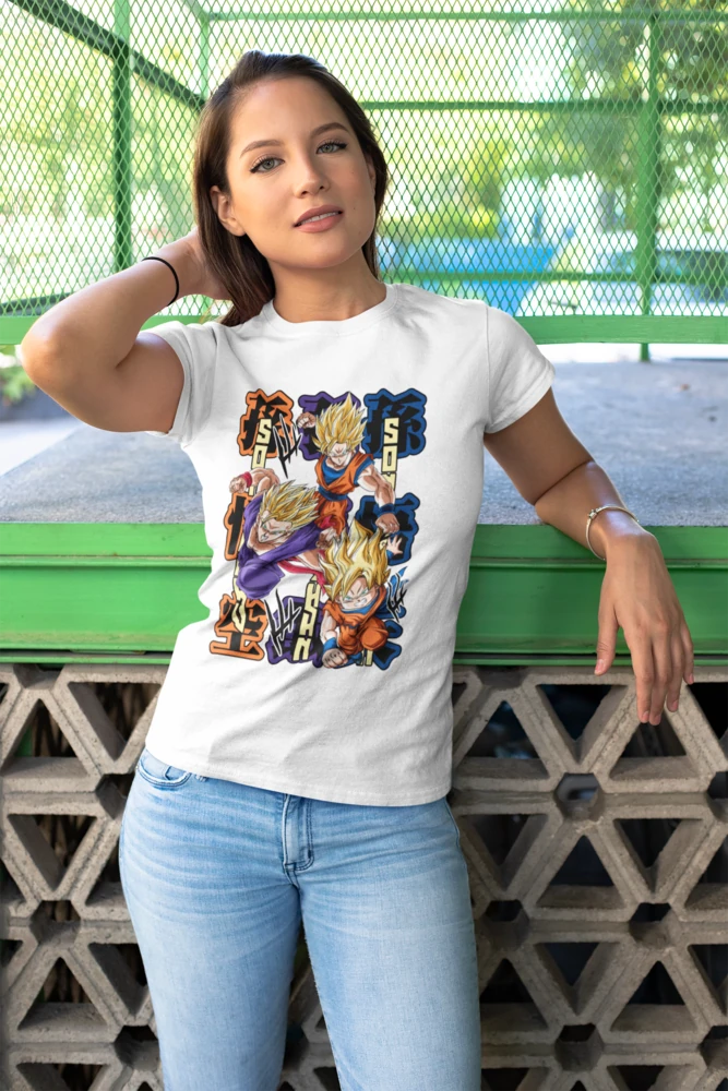 Goku, Gohan y Goten