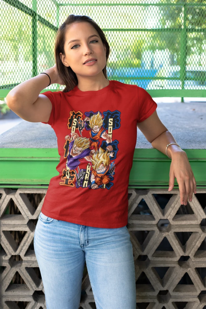 Goku, Gohan y Goten