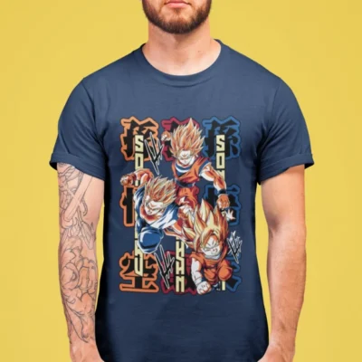 Goku, Gohan y Goten