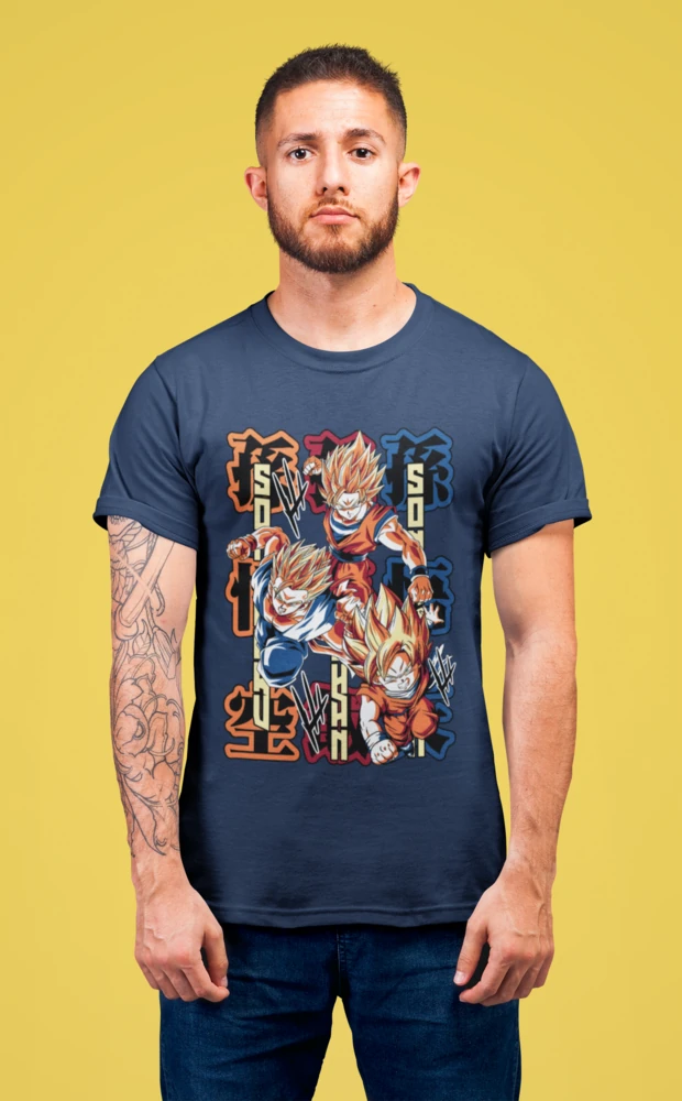 Goku, Gohan y Goten