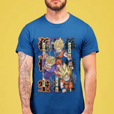 Goku, Gohan y Goten