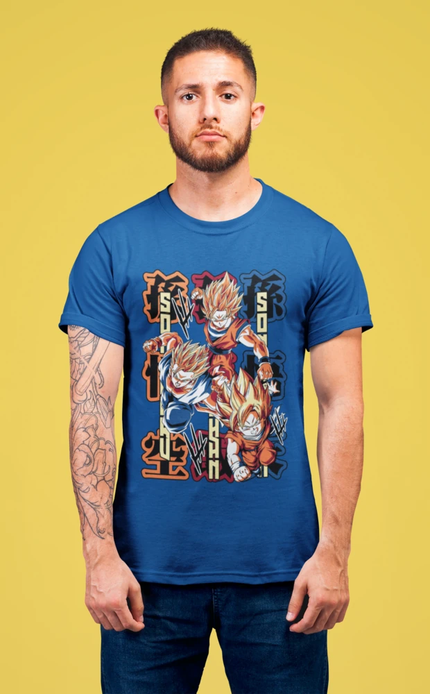 Goku, Gohan y Goten