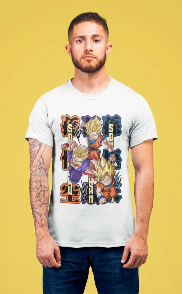 Goku, Gohan y Goten