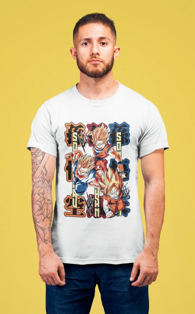 Goku, Gohan y Goten