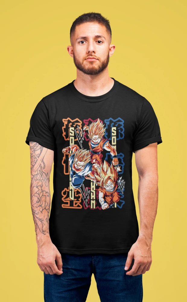 Goku, Gohan y Goten